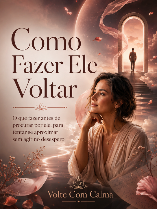 Capa do e-book Como Fazer Ele Voltar
